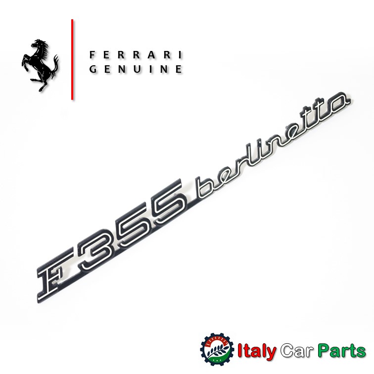 F355 berlinetta エンブレム フェラーリ純正 ベルリネッタ リアエンブレム Ferrari