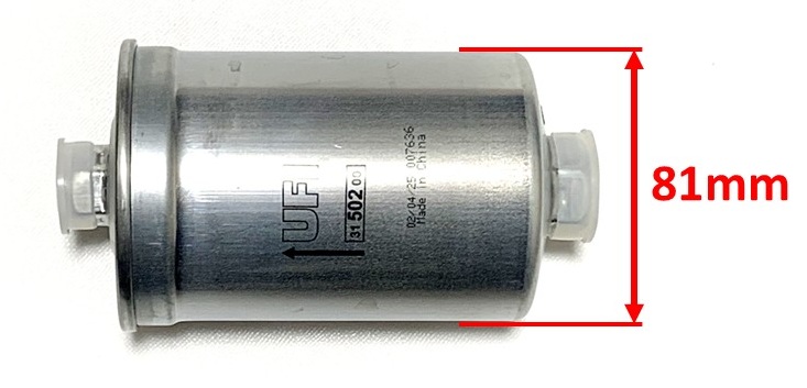 フューエルフィルター 328 348 3
55 512 Mondial Testarossa テス
タロッサ フェラーリ 81mmタイプ
UFI Sofima Ferrari 燃料