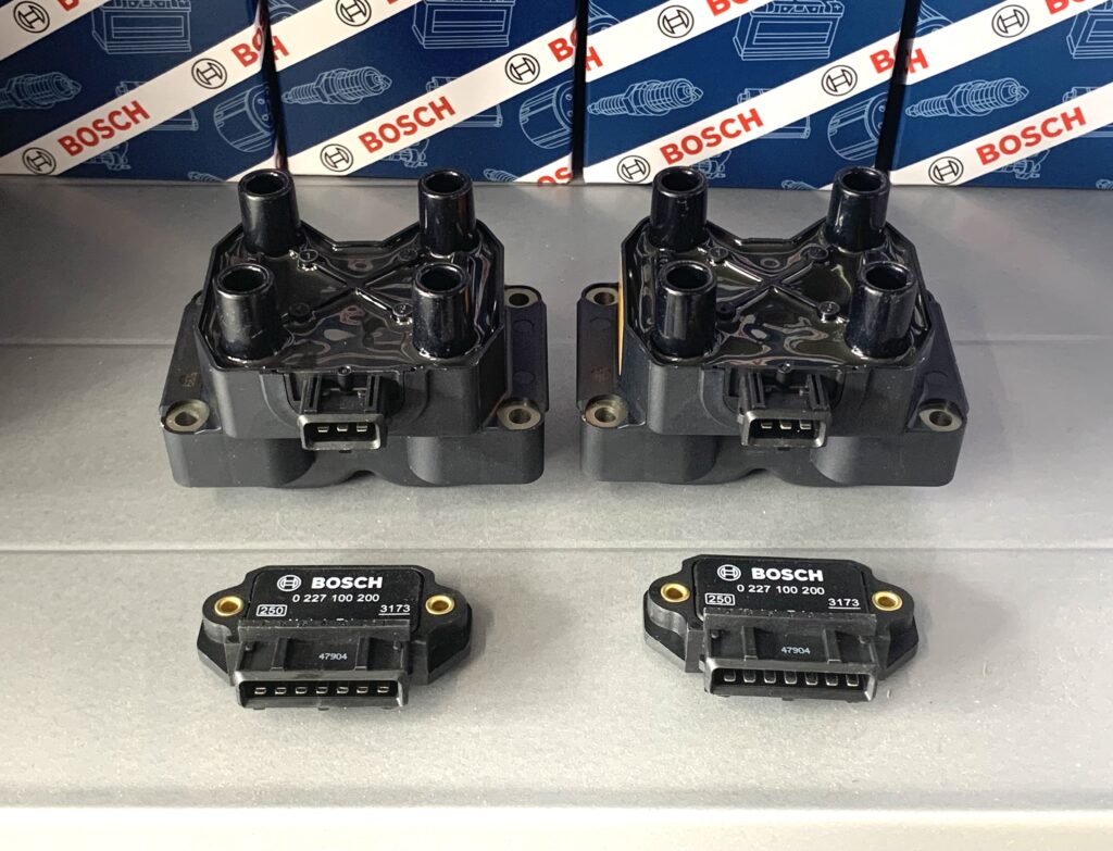 イグニッションコイル 2個セット フェラーリ 348 F355 Bosch製 純正OEM Ferrari
