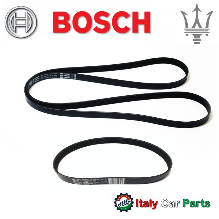 ドライブ ベルト オルタネーター セット Maserati マセラティ 純正 Bosch V6 ギブリ クアトロポルテ レヴァンテ