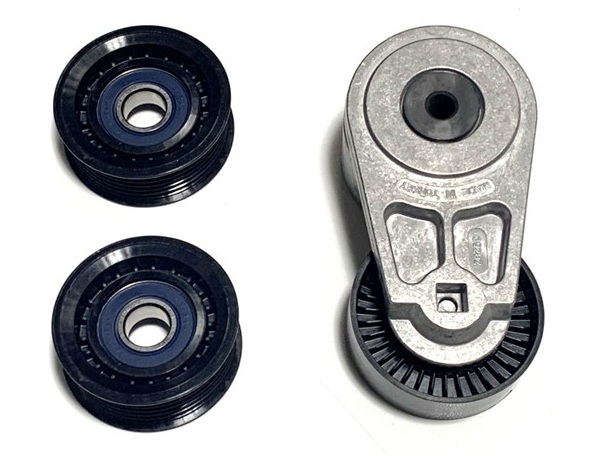 テンショナー アイドラー プーリー セット Maserati マセラティ V6 ギブリ クアトロポルテ レヴァンテ ファン ドライブベルト