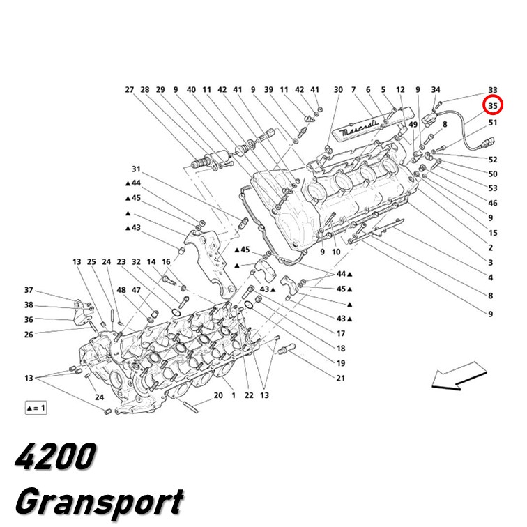 Camshaft Position Sensor (Phase Sensor) for Ferrari 360 / F430 & Maserati 4200 – Bosch OEM