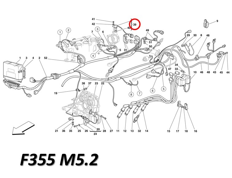 フェラーリ フェーズセンサー カムシャフトポジション Ferrari F355 XR 150866